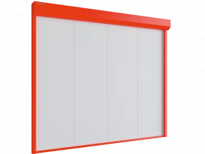 Противопожарные шторы на заводе