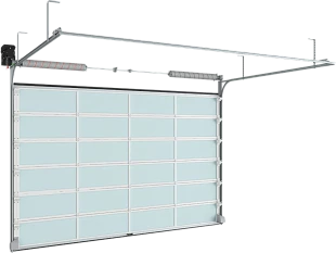 Рулонные ворота для автомойки с механизмом ISD02 3500x2600