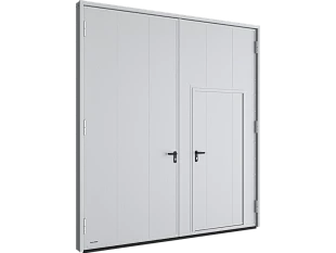 Распашные гаражные ворота VRGMV01 2250x2500